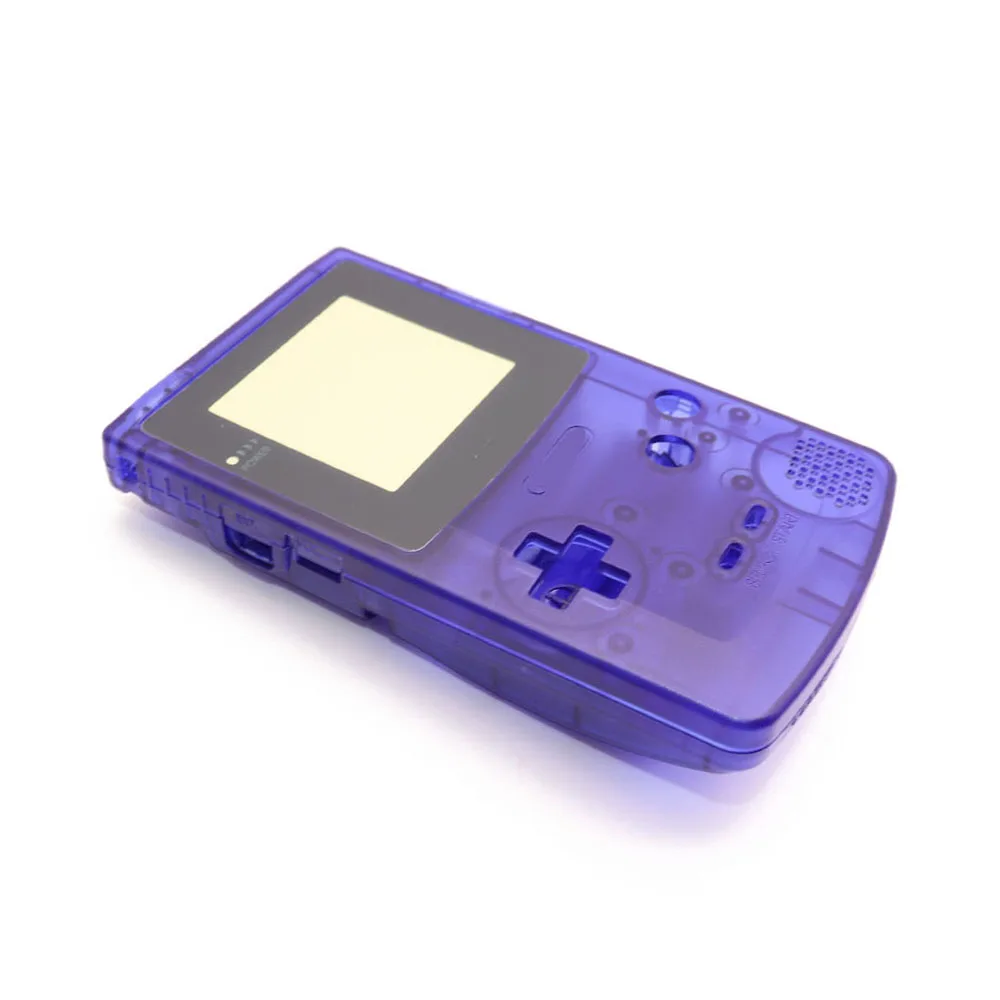 Полный Корпус чехол Обложка для Nintendo Game Boy Цвет GBC ремонтная часть Корпус в виде ракушки пакет - Цвет: L