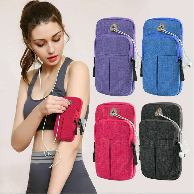 Sport Running Jogging Gym Exercise Arm Band For Cell Phone Pouch Holder Bag Case Huwei iPhone Xiaomi | Мобильные телефоны и