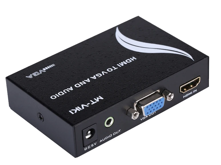 HDMI в VGA и 3,5 мм аудио конвертер 1920x1080 HDCP 1080P plug and play