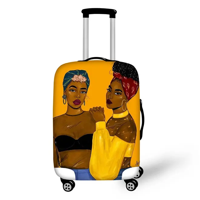 WHEREISART Thicker Travel Luggage Suitcase Protective Cover for Trunk Case Apply to 18''-30'' Suitcase Cover Elastic Perfectly - Color: YQ3826
