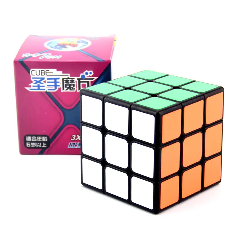 

Kathrine Legend Three Layer Rubik's Cube 7CM Black And White with Pattern Large Size 3-Order Magic Cube Suitable Feet Twist Educ