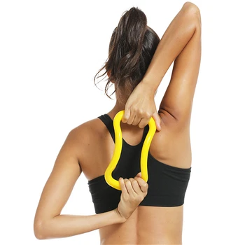 

Yoga Ring Matte Anti-skid Lacing Yoga Ring Pull Ligament Magic Calisthenics Anti Gravity Home Fitness Equipment 2019 Hot New
