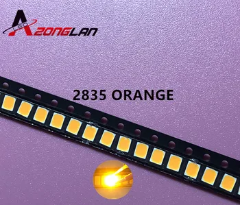 

1000pcs/lot SMD LED 2835 lamp beads highlight 0.2W orange amber light-emitting diode