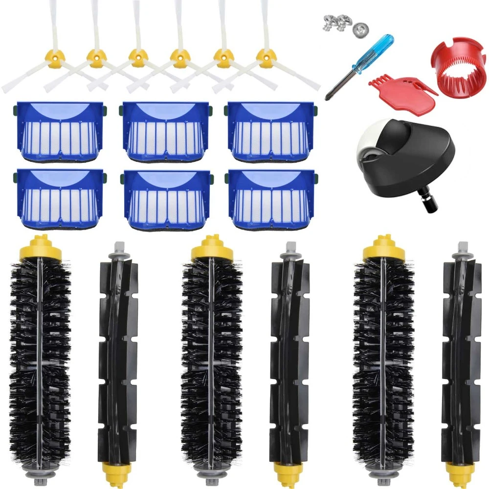 Main Brush HEPA Filter Side Brushes Front Wheel for iRobot Roomba 600 605  614 650 660 671 675 690 Vacuum Cleaner Accessories|Vacuum Cleaner Parts| -  AliExpress