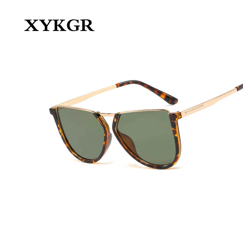 XYKGR, модные, большая оправа, солнцезащитные очки для мужчин, неправильная оправа, солнцезащитные очки для женщин,, тренд, черные очки, UV400