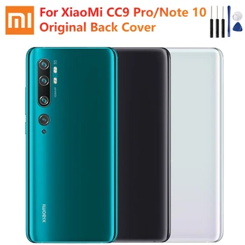 

Original Glass Battery Rear Case For Xiaomi Mi Note 10 Note10 CC9 Pro Phone Battery Backshell Back Cover Cases