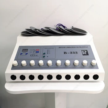 

Electric Tens Muscle Stimulator Ems Acupuncture Body Massage Digital Therapy Machine Electrostimulator