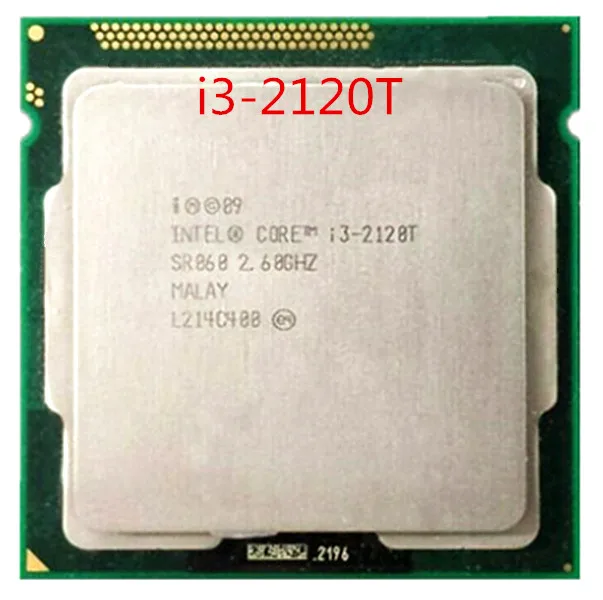 Процессор Intel i3-2120T i3 2120T процессор SR060(35 Вт, 2,60 ГГц, LGA1155