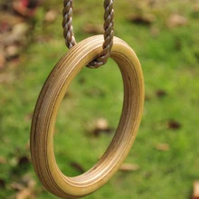 2 шт деревянные кольца для спортзала W. Ремни пряжки для дома на открытом воздухе тренировка обруч