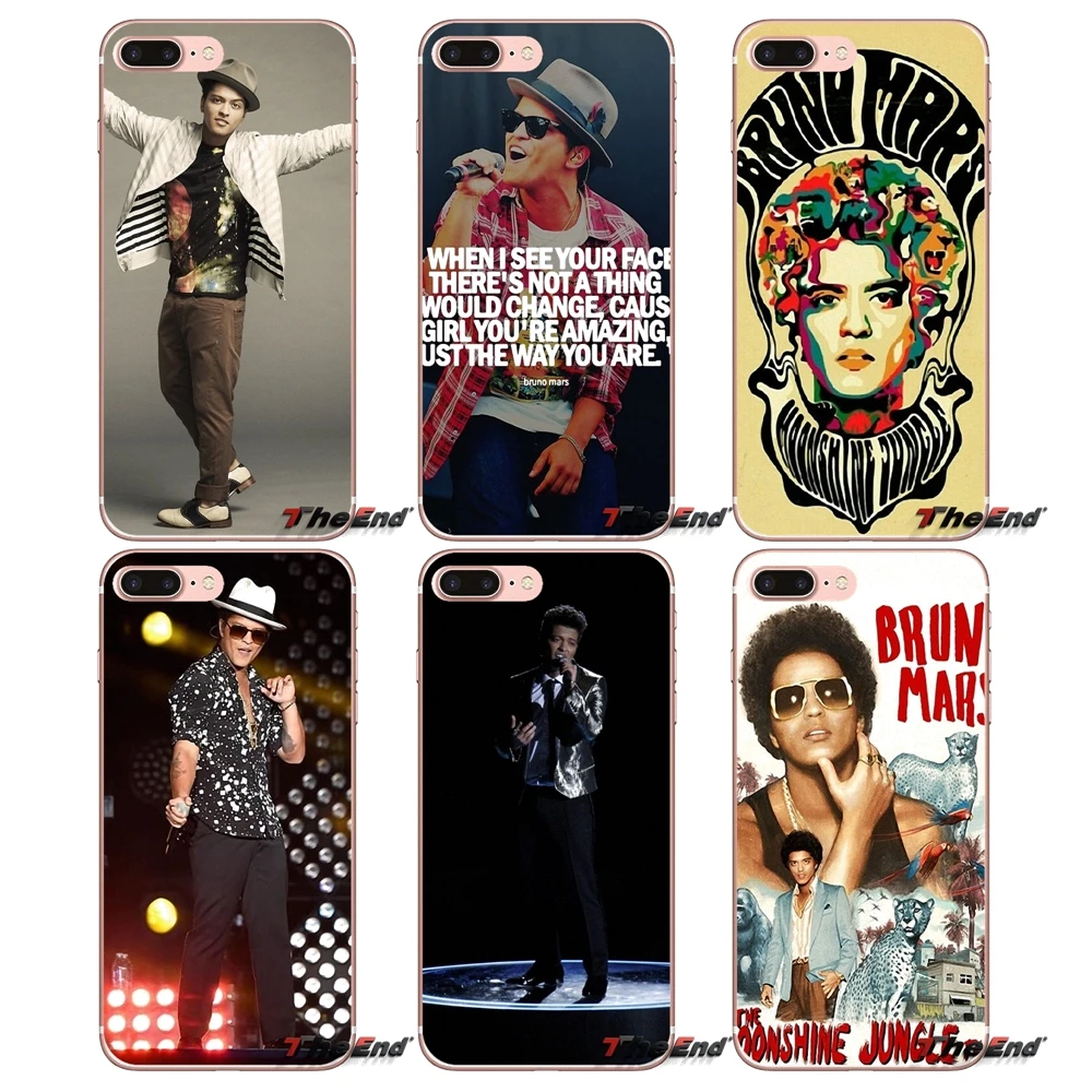 

bruno mars moonshine jungle tour For Huawei P Smart Y6 Ascend P8 P9 P10 Plus Nova P20 Lite Pro Mini 2017 Soft Transparent Covers