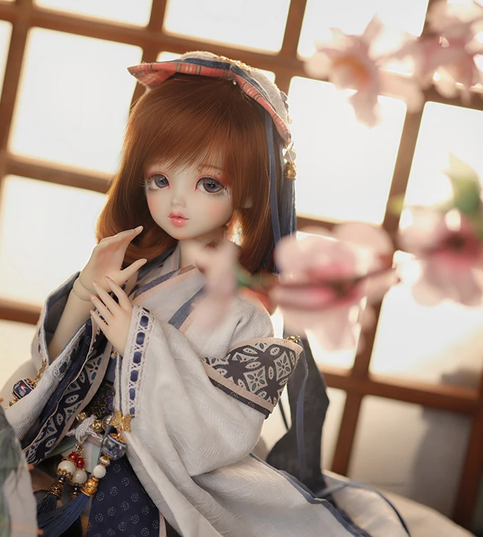 1/4 doll girl Mandolahua bjd msd doll 