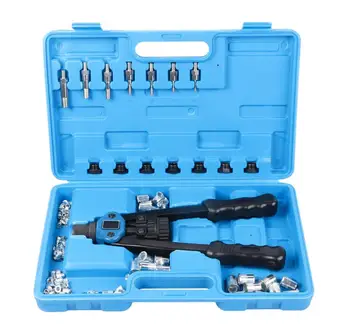 

Steel Rivet Gun Durable Set Indoor Outdoor Manual Manual Inserting Nail Knot Tool Manual Mandrels Suitable For Many Types