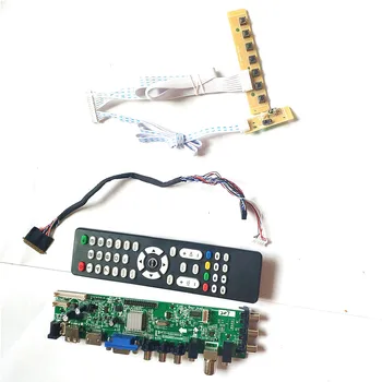 

For B156HTN02.1 B156HTN02.0 1920*1080 DVB digital universal HDMI VGA USB AV TV 3663 panel LVDS 40-Pin LCD Controller board Kit
