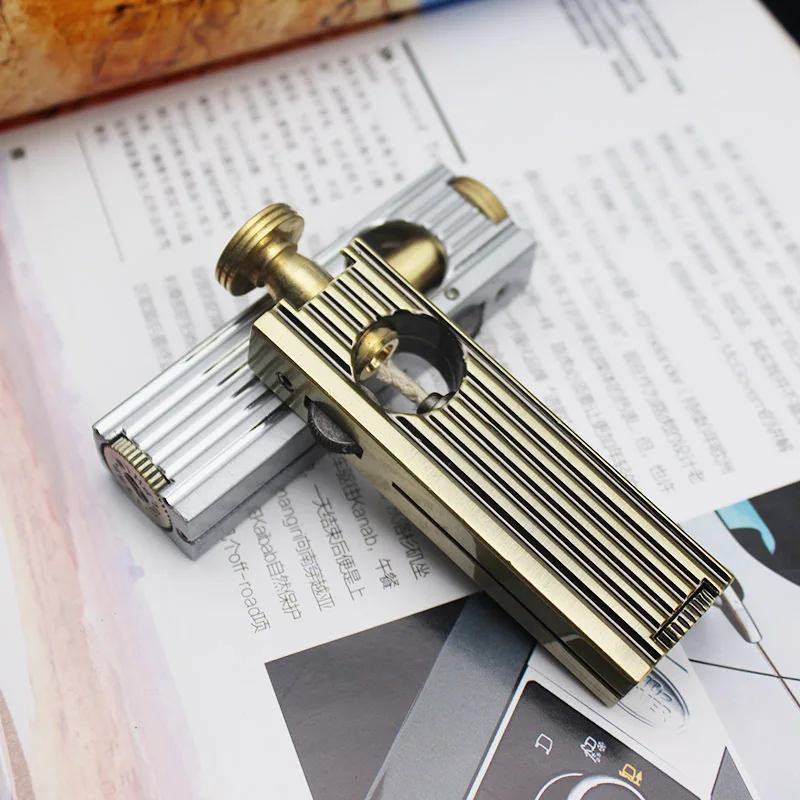 Винтажная Зажигалка Free Fire Flint металлический фонарь шлифовальный круг