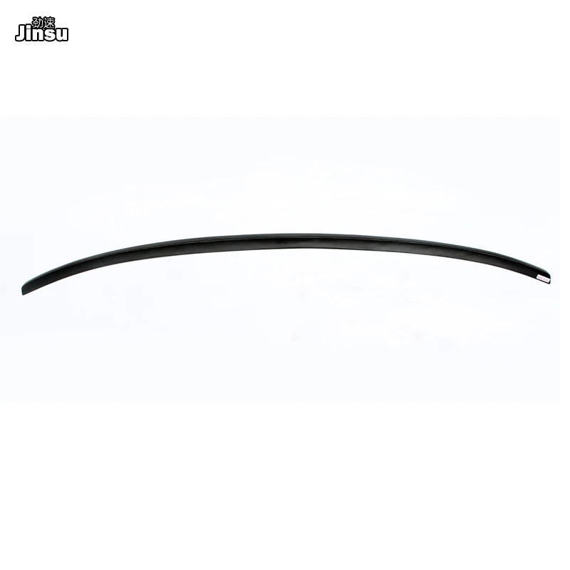 S6 style carbon fiber rear trunk spoiler lip For Audi A6 c7 sedan 2012- Car styling rear spoiler wing