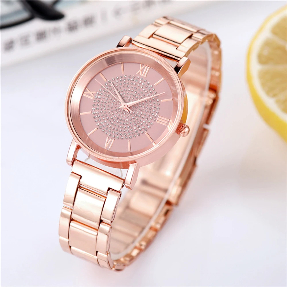 Frauen Uhren 2020 Luxus Diamant Rose Gold Damen Handgelenk Uhren Magnetische Frauen Armband Uhr Für Weibliche Uhr Relogio feminino