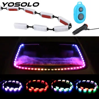 

Sound Music Control Decorative Warning Light Car-Styling Car RGB LED Strip Light Auto Atmosphere Lamps Car Interior Lights