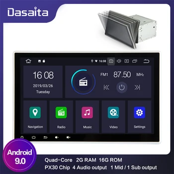 

HD 10.2" Touch Screen Android 9.0 for Universal Double Din AutoRadio 16GB ROM 1080P Video Car Stereo GPS Navigation