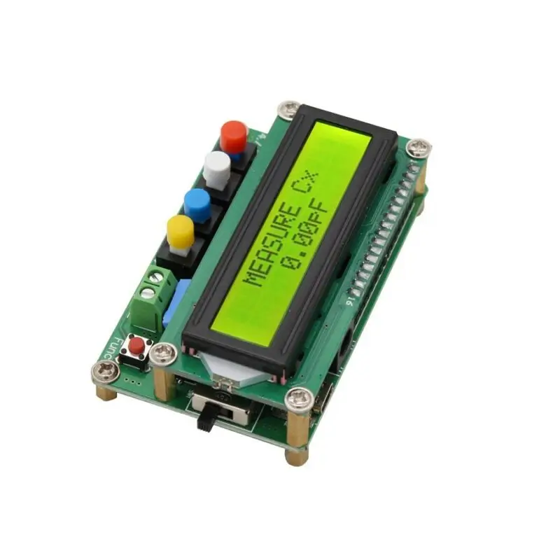 LC100-A емкость индуктивности ЖК-доска счетчика мини USB шнур 4 цифры L/C метр