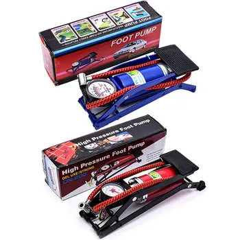 

Random Color Multi-purpose Foot Pump Air Pump Air Pump Pedal Portable Air Compressor High Pressure Single Tube