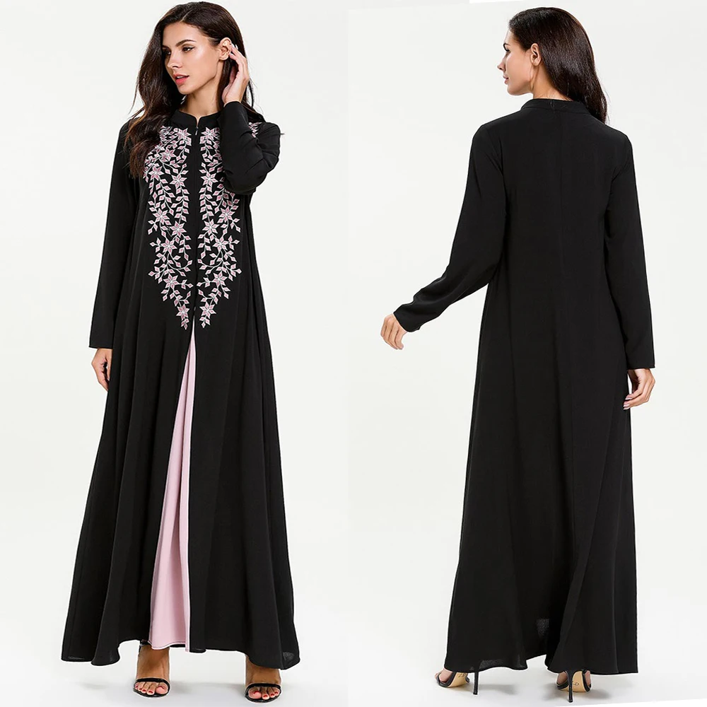 Bangladesh одежда для женщин мусульманских стран платье арабское вышитое платье пакистан Дубай абайя турецкий кафтан maldives Малайзия Исламская одежда