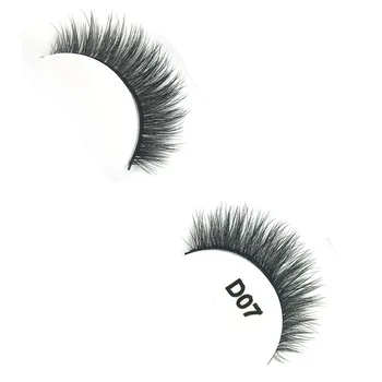 

Private Label eyelashes D07 False Eyelash Manufacturer New 3d Multi-layer Stereo Eyelash Natural Thick Cross False Eyelash