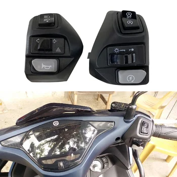 

Motorcycle Switches Motorbike Horn Button Turn Signal Start Handlebar Controller Switch For Yamaha NVX155 125 AEROX155