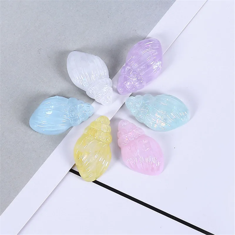 

Transparent Conch Models Polymer Clay Slime Supplies Glue for Slices Additives In The Slide Slime Filler Resin Accessories Toys