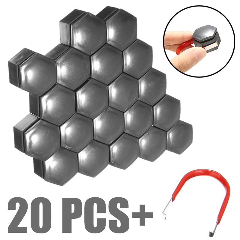 20 шт 22 мм колесные гайка с болтом крышка+ инструмент для удаления серые покрышки ступицы колеса для Vauxhall Insignia