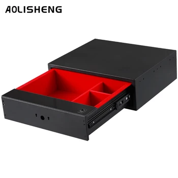 

AOLISHENG Password And Fingerprint Locking Drawer For Wardrobe High Privacy Safe Box