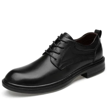 

Plus Size 36~49 Genuine Leather Men Oxford Shoes Dress Shoe Male Wedding Shoe Social Chaussure Homme Office Formal Shoe
