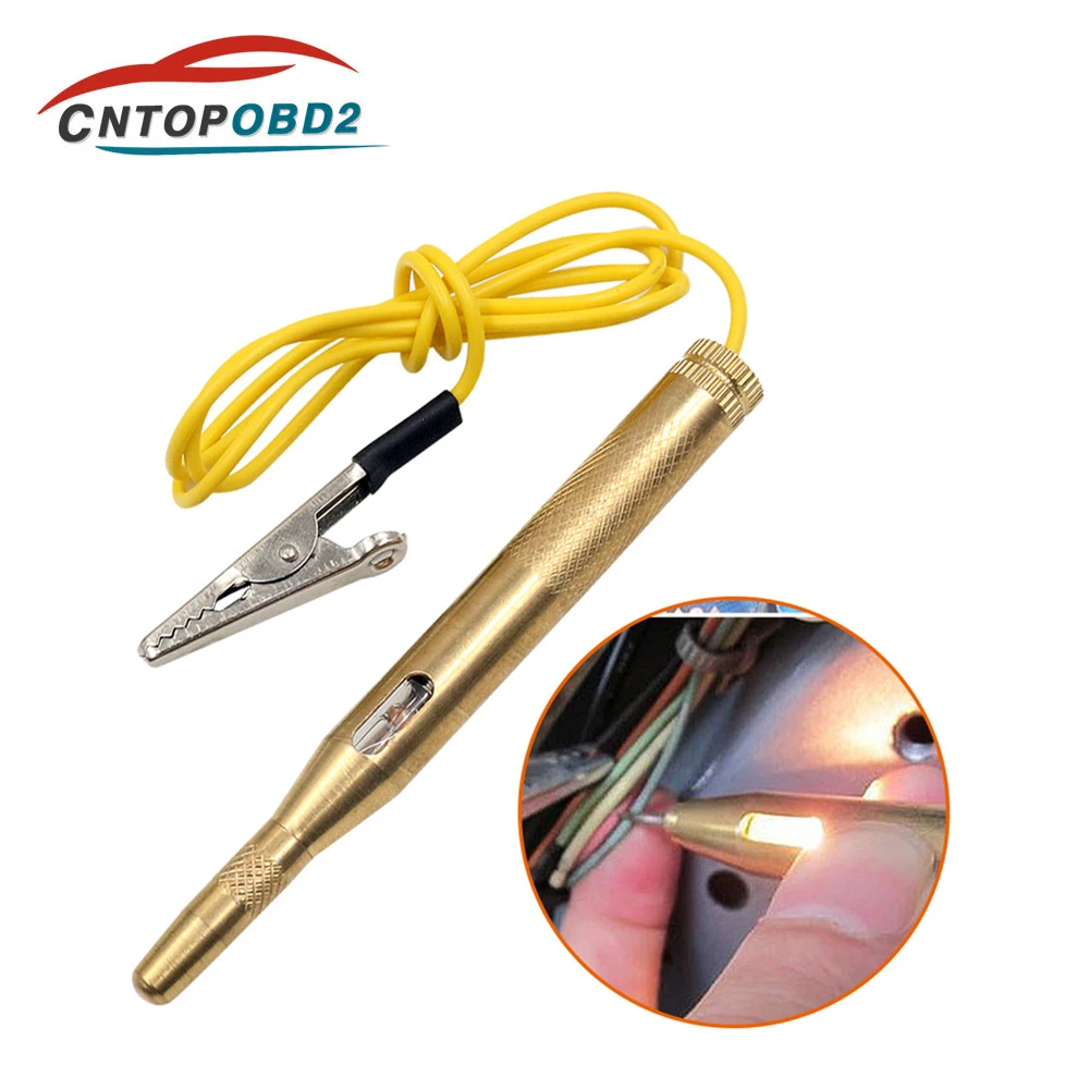 Auto Electrical Wire Circuit Tester 6V 12V 24V Car Voltage Test Probe Pen