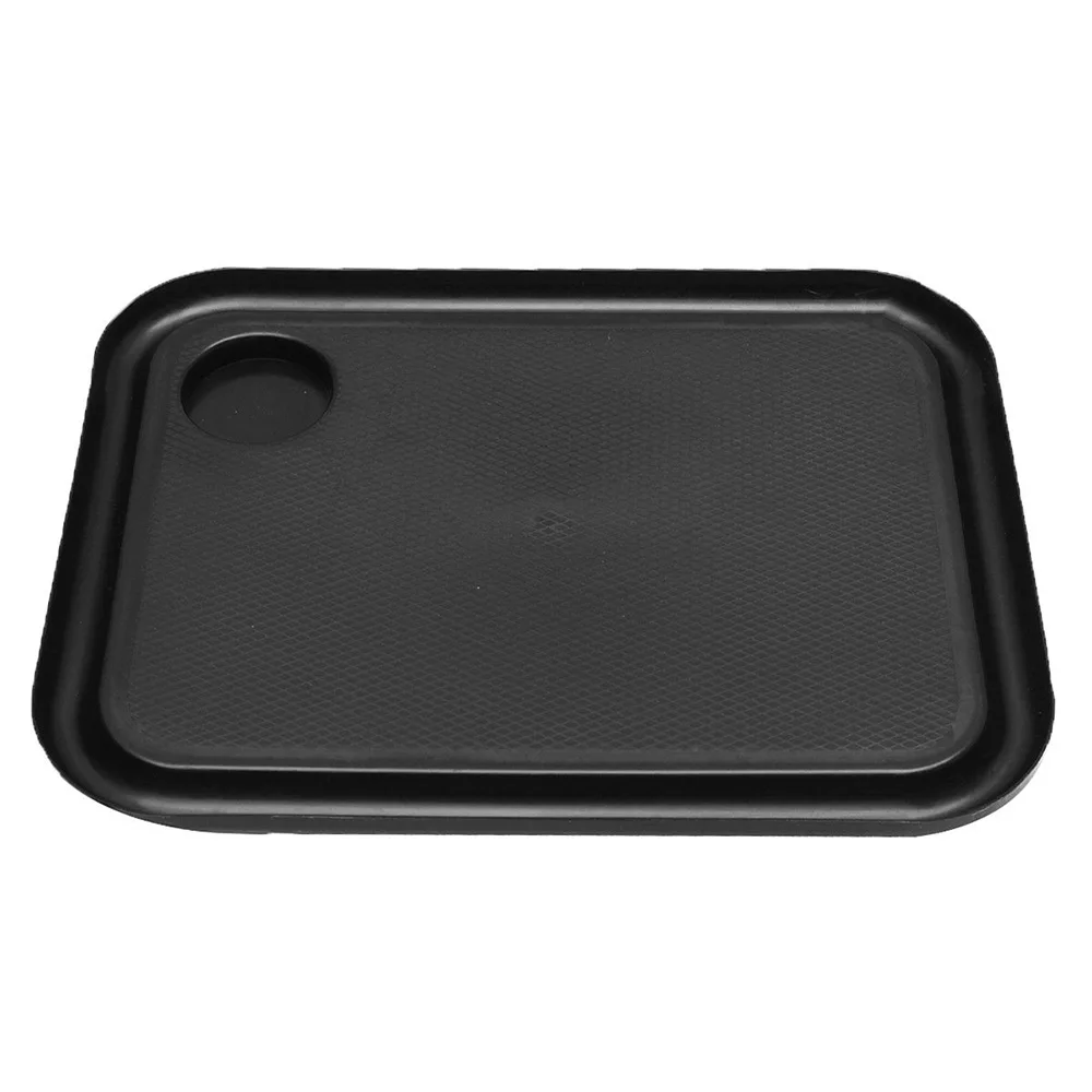 with Mat Lap Top Tray Breakfast Desk Handy Black 42*32*3cm Universal Lazy Table Laptop Holder Learning Outdoor Plastic