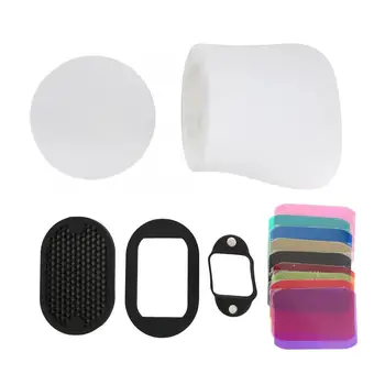 

Camera Flashlight Softbox Filter Beehive Grid Set Accessories Universal for Set-top Flash Light