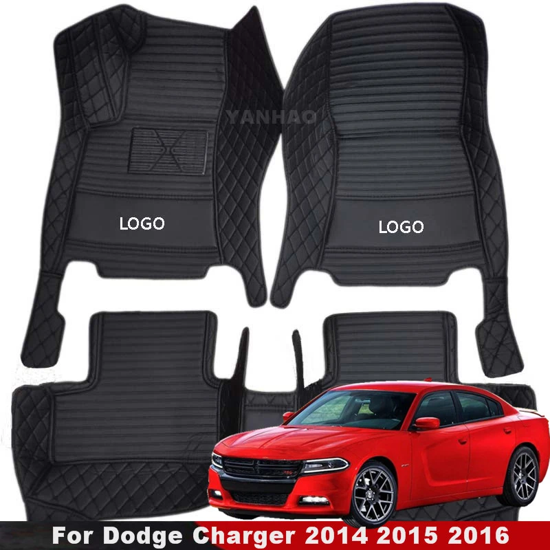 Car Mats For Dodge Charger 2014 2015 2016 Car Floor Mats Styling Accessories Waterproof Covers Parts Foot Pad|Floor Mats| - AliExpress