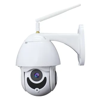 

Wireless 5X Zoom HD 1080P Outdoor IP Camera Security Wifi Waterproof TF EU Support multiple devices at the same time watch#T2