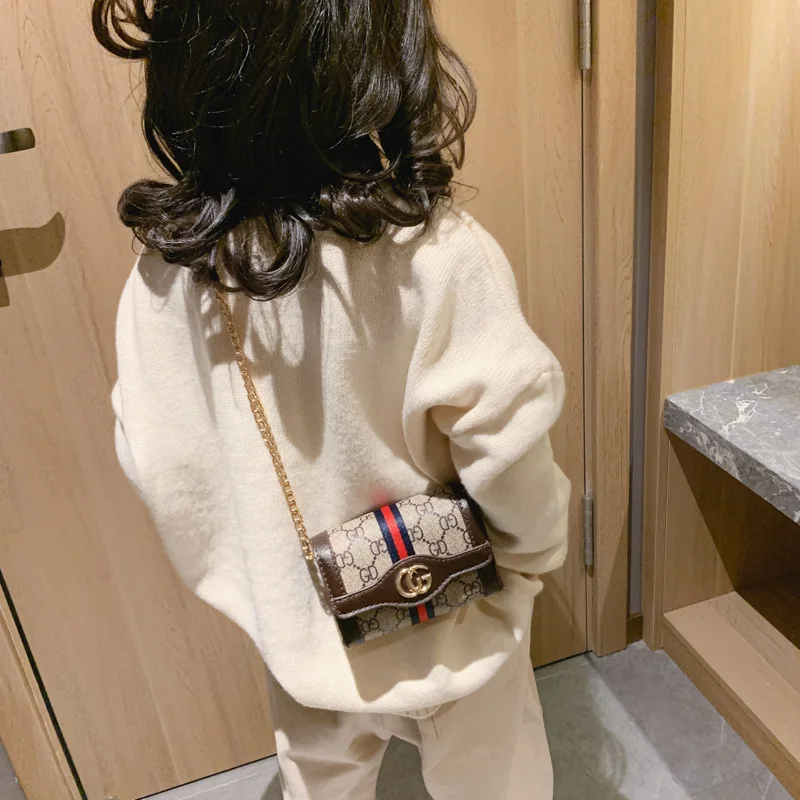 

2020 Spring New Style Fashion Western Style Children Women's Small CHILDREN'S Concave Modeling Accessories Purse Bag Shoulder Ba