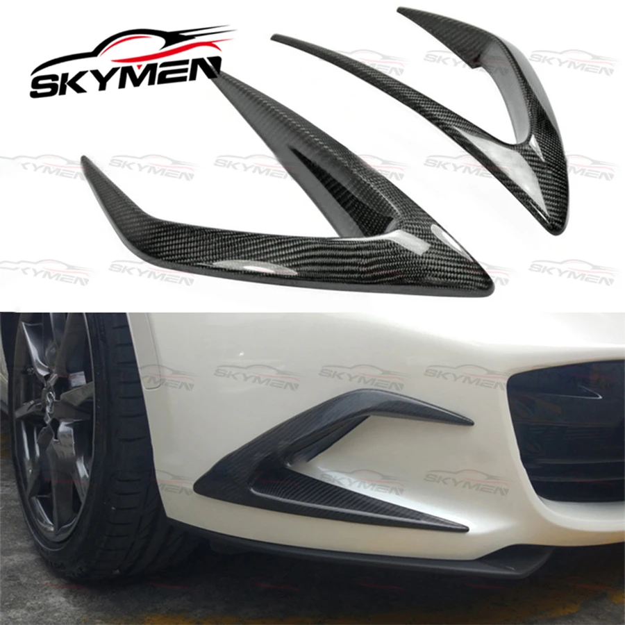 Carbon Fiber Bumper Apron For MX5 ND5RC Miata Roadster SBLZ Fiberglass