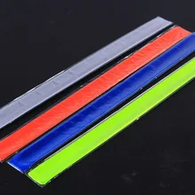 Светоотражающие браслеты-браслеты из ПВХ с перекрестными границами, светоотражающий ремешок на запястье, Ночной светильник, браслет для ночного бега