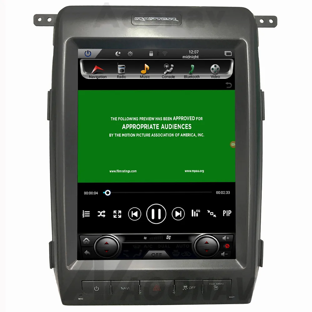 Сенсорный рекордер вертикальный экран 4 + 64G stereoPX6 Wifi функция для FORD F150 2011-2013