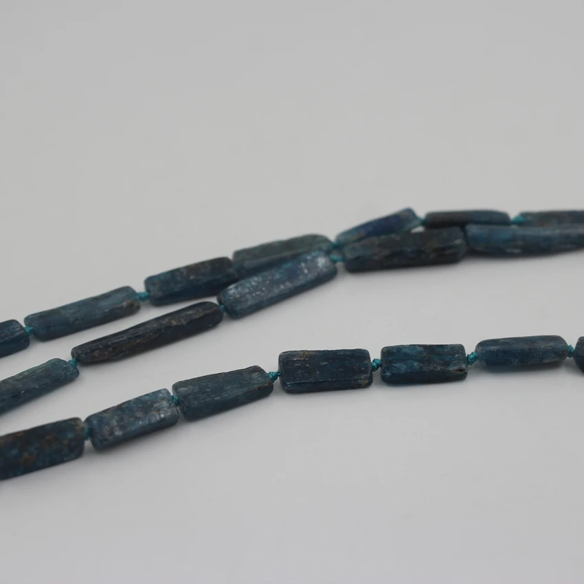 Natural Blue Kyanite Raw Stone Nugget Gravel Loose Beads Nugget Slice Bead Stone, Used for Ring Necklace/Earring Jewelry Making