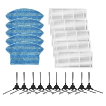 

Replacement Side Brushes HEPA Filter Mop Cloth Pad for Midea I2 Vcr03 Vacuum Cleaner Cleaning Spare Parts Accessories