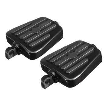 

Hot Motorcycle Mini Footboards Foot Pegs Black Male Mount Bracket Kits