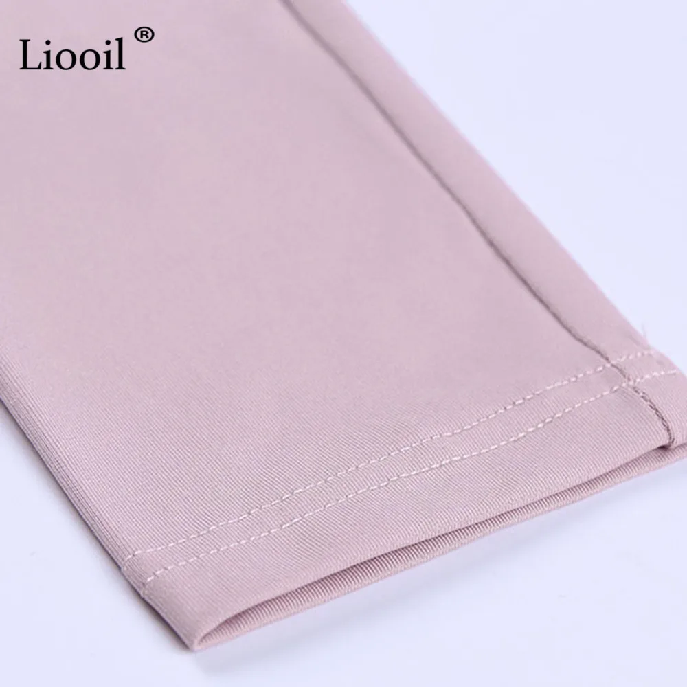 Liooil, сексуальные боди с открытыми плечами, обтягивающие боди, топы для женщин, Осень-зима, вечерние комбинезоны с длинным рукавом, женский комбинезон