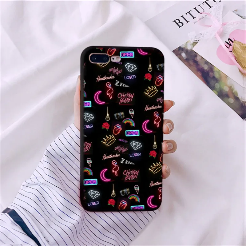 Чехол для iPhone X XS MAX XR X 5s 5 7 8 6 6s Plus, мягкий силиконовый чехол для задней панели