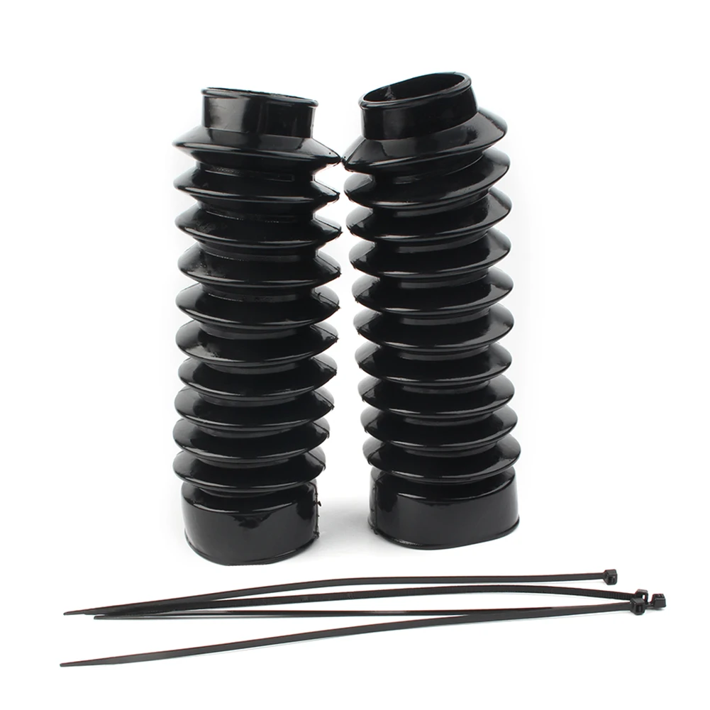2 шт. 41 мм Универсальные мотоциклетные передние ботинки вилки резиновые крышки