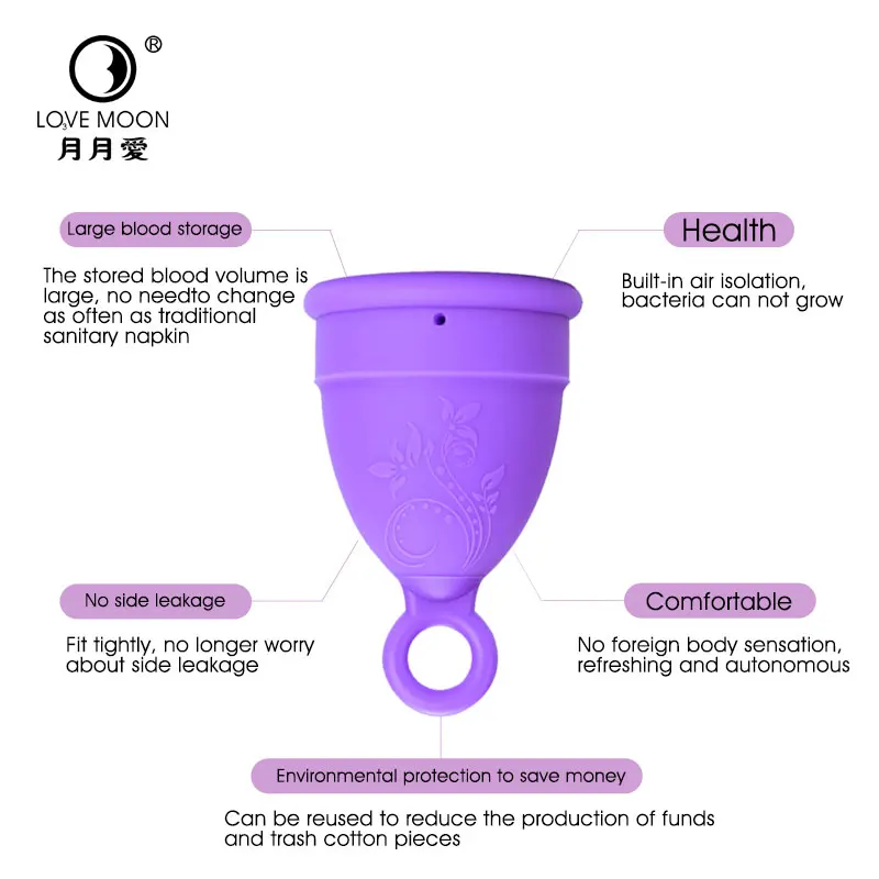 Enhanced Menstrual Health Reusable Silicone Cup – Certified Period Care Collector