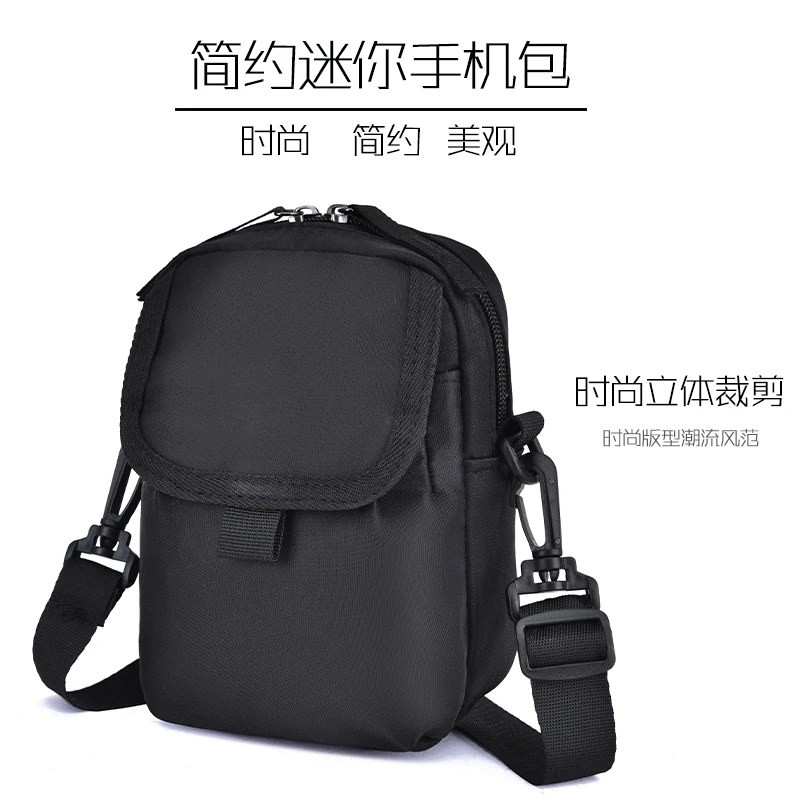 

New Style Multi-functional Waterproof Casual MEN'S AND WOMEN'S Handbags Simple Fashion Crossbody Bag Disco Dancing Hip Hop Mini