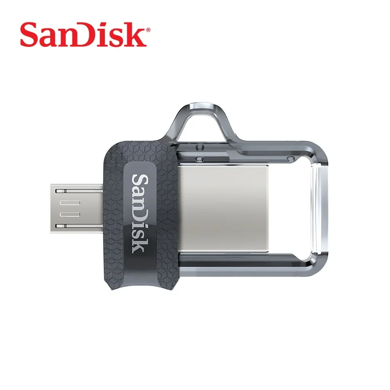 Двойной Флеш-накопитель SanDisk флешка, мини-накопитель USB флеш-накопитель, OTG 16 Гб оперативной памяти, 32 Гб встроенной памяти, 64 ГБ USB 3,0 флешки, USB флеш-карта езды на автомобиле