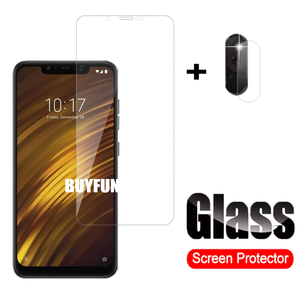 2 в 1 защита для экрана из закаленного стекла и объектива камеры Xiaomi F1 Защита Xiao Mi F
